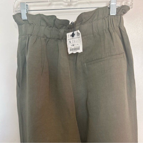 NWT Zara Z1975 Green Basic Denim Size: S - Picture 5 of 12